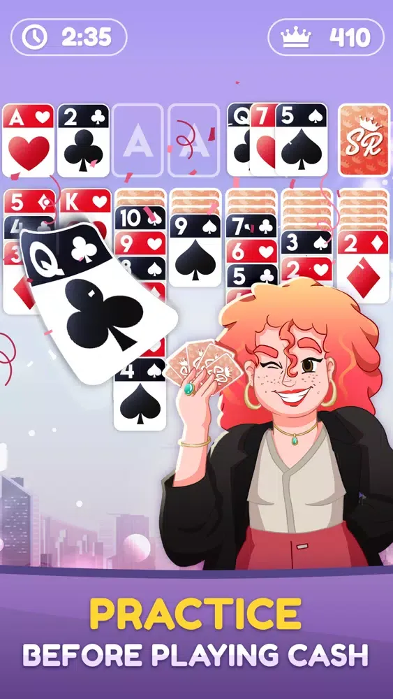 Zrzuty ekranu Solitaire. Play For Real Money