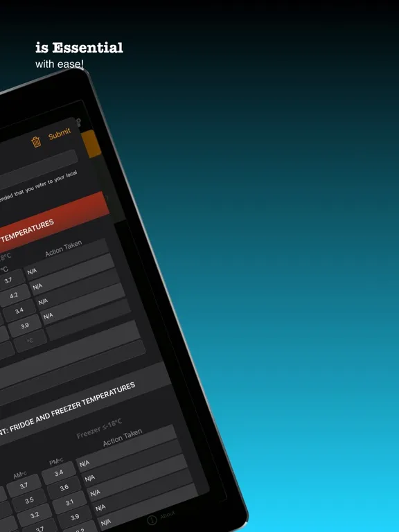 TempLogs iPad  স্ক্রিনশট
