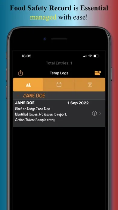 TempLogs স্ক্রিনশট