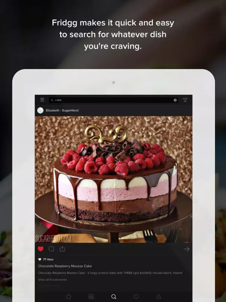 Скриншоты Fridgg iPad 