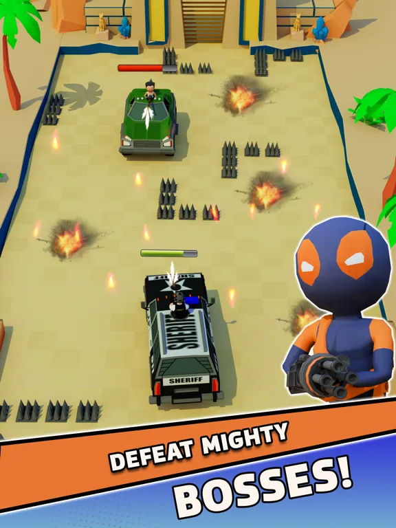 Capturas de tela do Vip Car Shooter: Hero Survivor iPad 