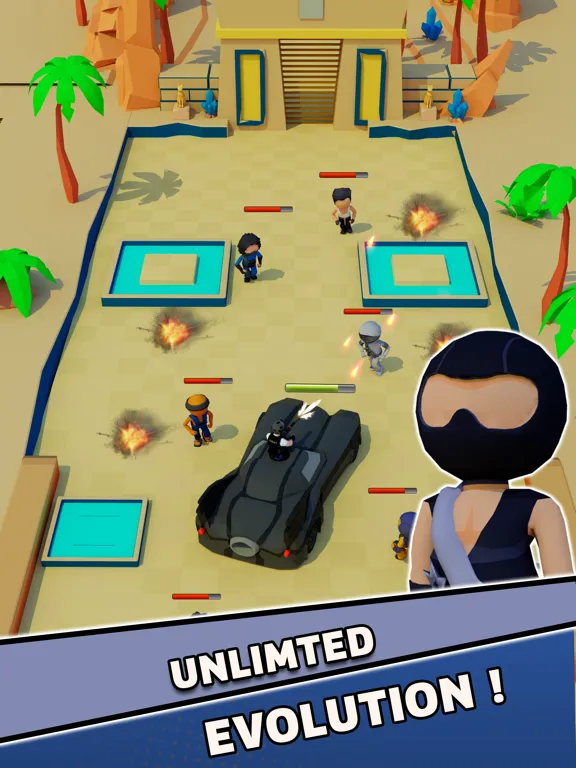 Capturas de tela do Vip Car Shooter: Hero Survivor iPad 