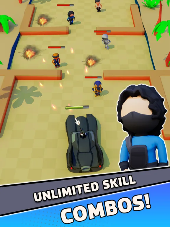 Capturas de tela do Vip Car Shooter: Hero Survivor iPad 