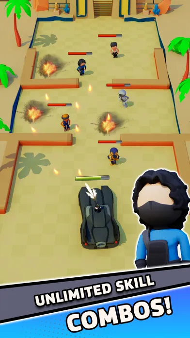 Capturas de tela do Vip Car Shooter: Hero Survivor