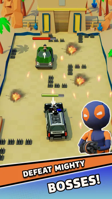 Capturas de tela do Vip Car Shooter: Hero Survivor