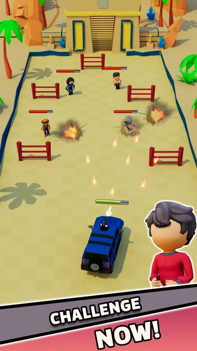 Capturas de tela do Vip Car Shooter: Hero Survivor