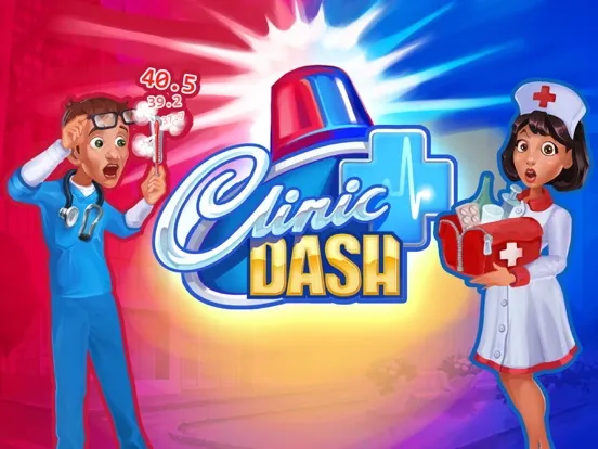 Tangkapan layar Clinic Dash Crazy Fun Hospital iPad 