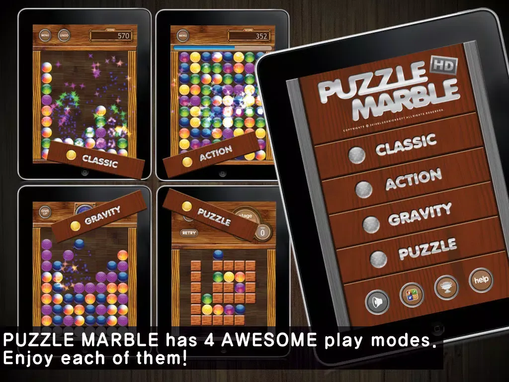 Screenshot di Puzzle Marble HD Free iPad 