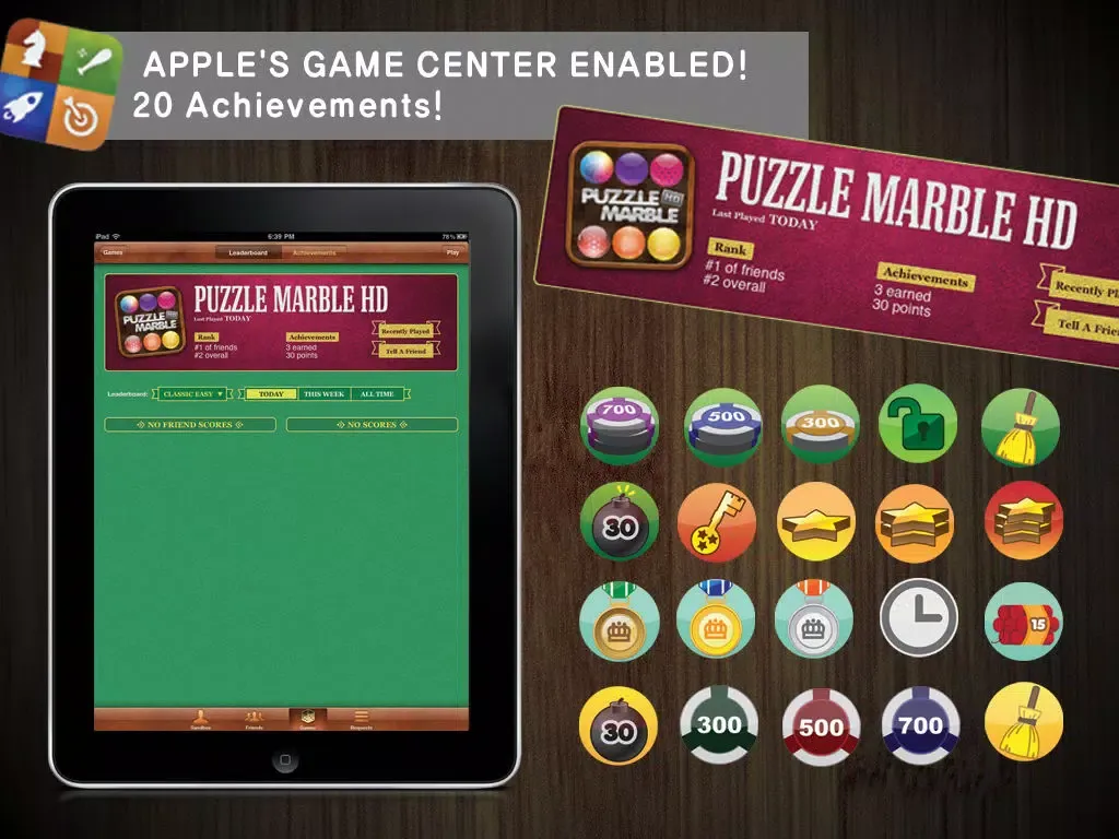 Screenshot di Puzzle Marble HD Free iPad 