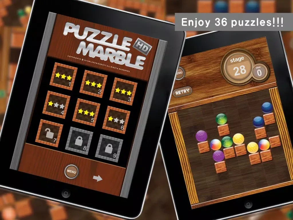 Screenshot di Puzzle Marble HD Free iPad 