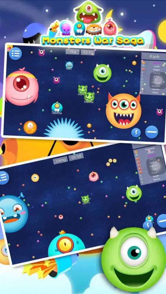 Monsters War Saga - Eat Them All应用截图