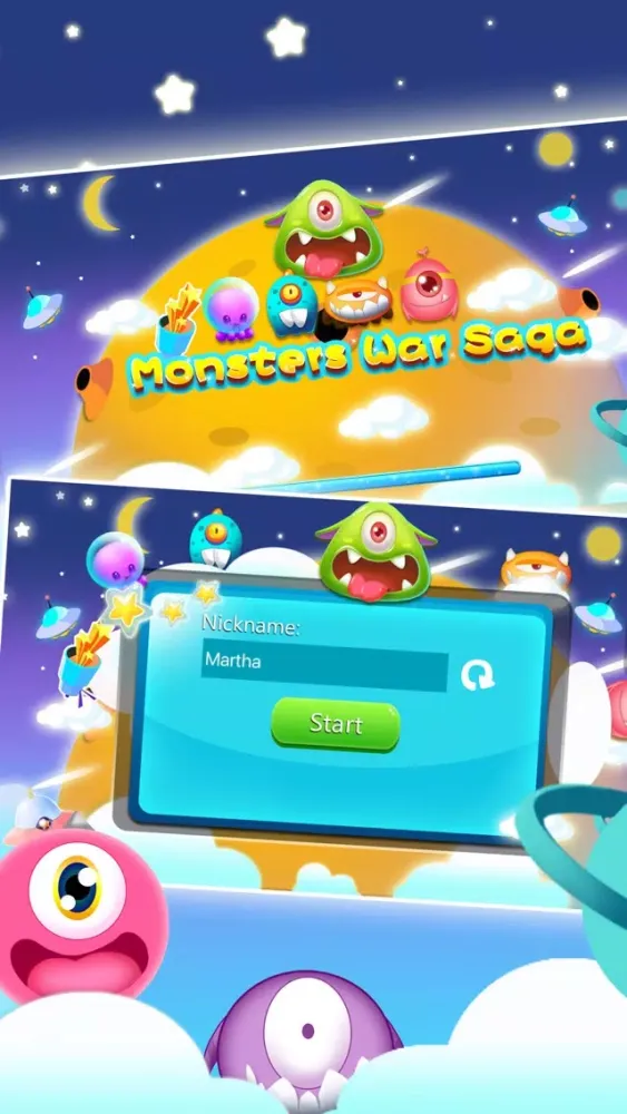 Monsters War Saga - Eat Them All应用截图