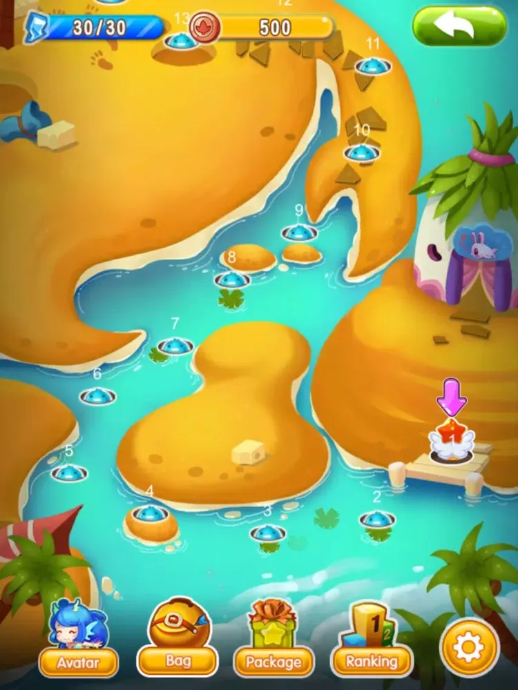 Seawater Dash Mania - crazy pearl digger iPad  স্ক্রিনশট