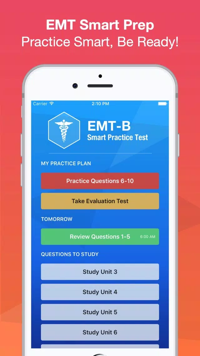 Tangkapan skrin EMT Basic Exam Smart Prep +
