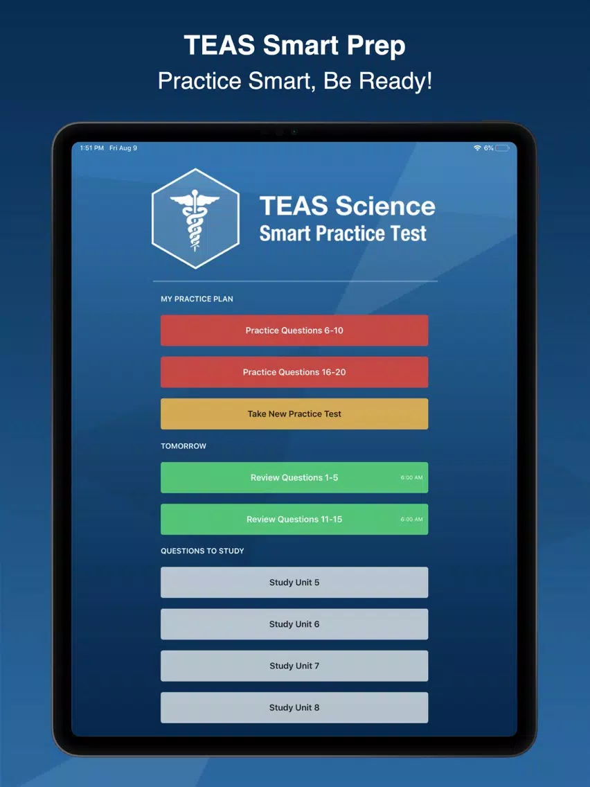 ATI TEAS Science Smart Prep + iPad 应用截图