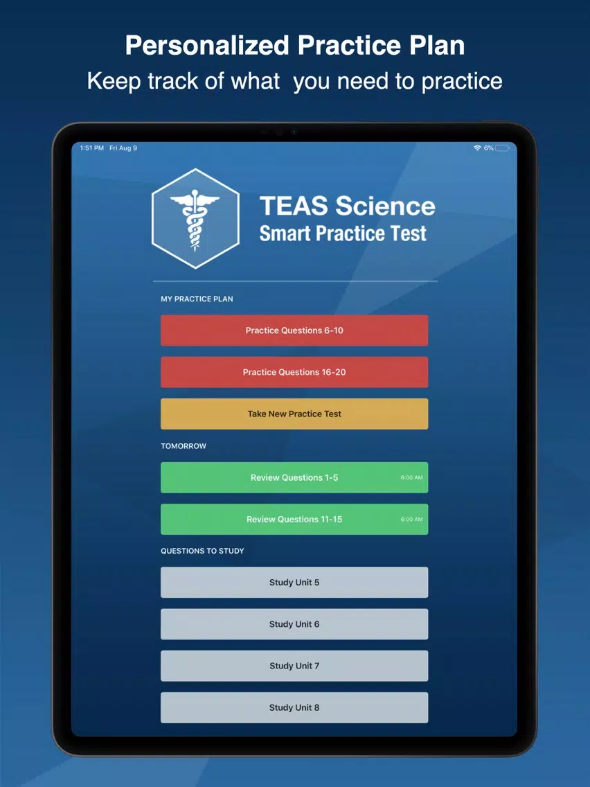 ATI TEAS Science Smart Prep + iPad 应用截图
