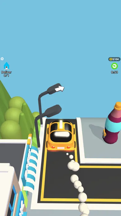 Скриншоты Cube World Taxi 3D
