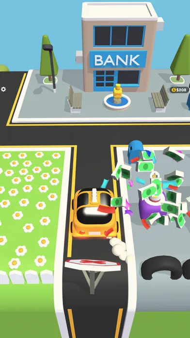 Скриншоты Cube World Taxi 3D
