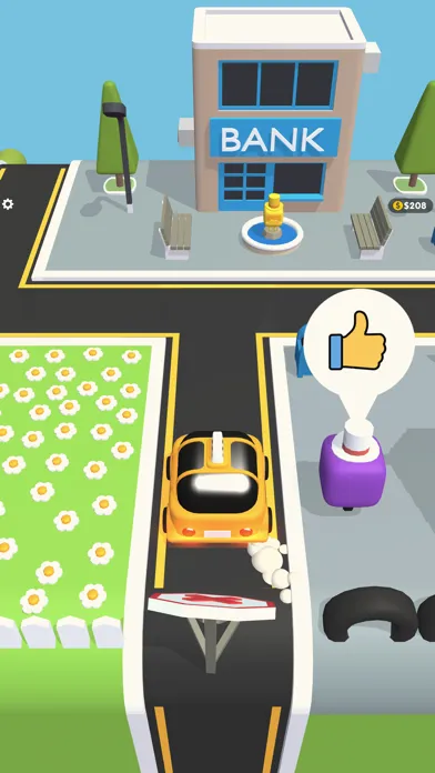 Скриншоты Cube World Taxi 3D
