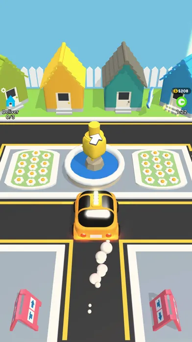 Скриншоты Cube World Taxi 3D