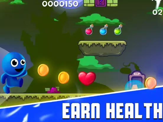 Zrzuty ekranu Super Blue Monster adventure iPad 