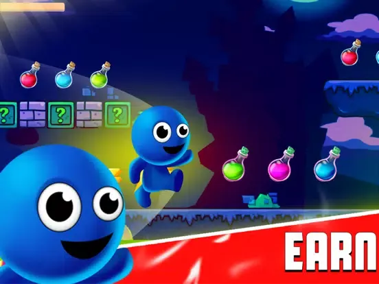 Zrzuty ekranu Super Blue Monster adventure iPad 