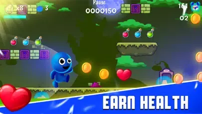Zrzuty ekranu Super Blue Monster adventure