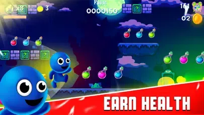 Zrzuty ekranu Super Blue Monster adventure