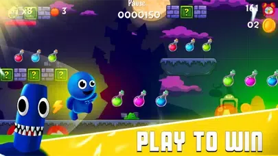Zrzuty ekranu Super Blue Monster adventure