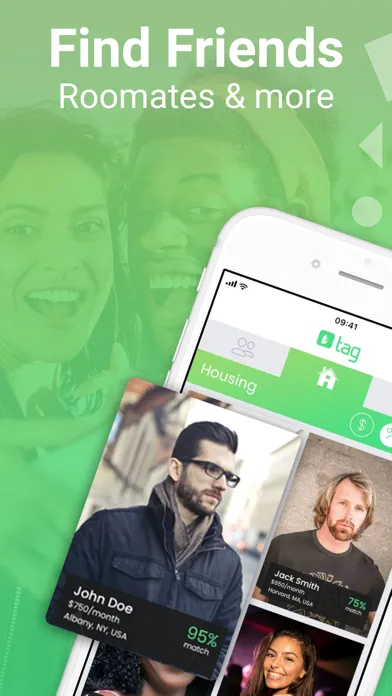 Capturas de pantalla de Tag: Connect with New People