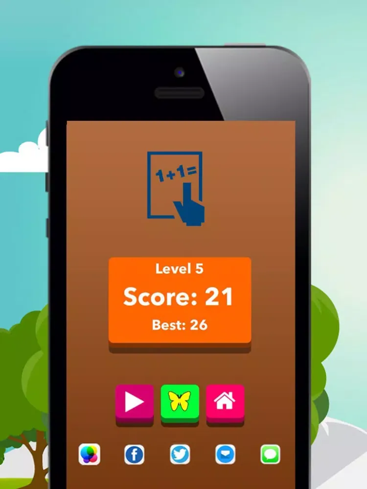Tangkapan layar Math Fun - kids iPad 