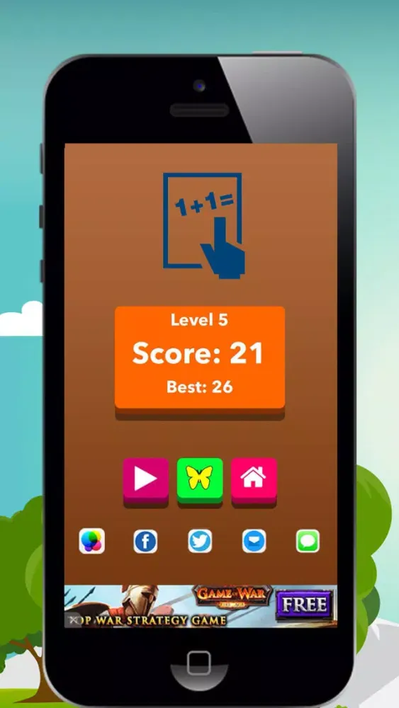 Tangkapan layar Math Fun - kids