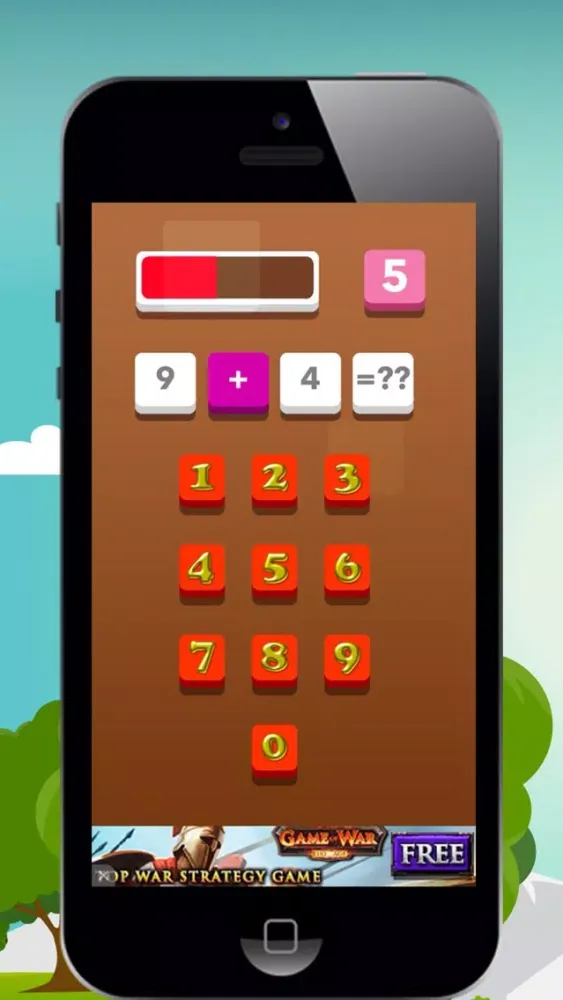 Tangkapan layar Math Fun - kids