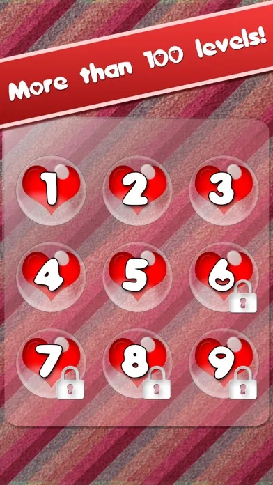 Bubble Shooter Love Valentine - A deluxe match 3 puzzle special for Valentine's day Ekran Görüntüleri