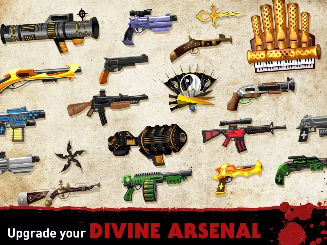 ภาพหน้าจอของ Nun Attack: Run & Gun iPad 