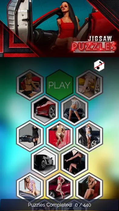 Girls & Cars Jigsaw Puzzles应用截图
