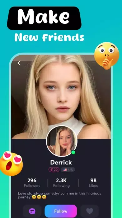 Adult Play & Make Friends：Diza Screenshots