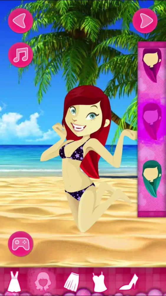 Ảnh chụp màn hình của Summer Girl Fashionable for the Beach