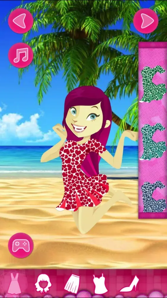 Ảnh chụp màn hình của Summer Girl Fashionable for the Beach