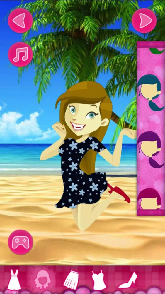 Ảnh chụp màn hình của Summer Girl Fashionable for the Beach
