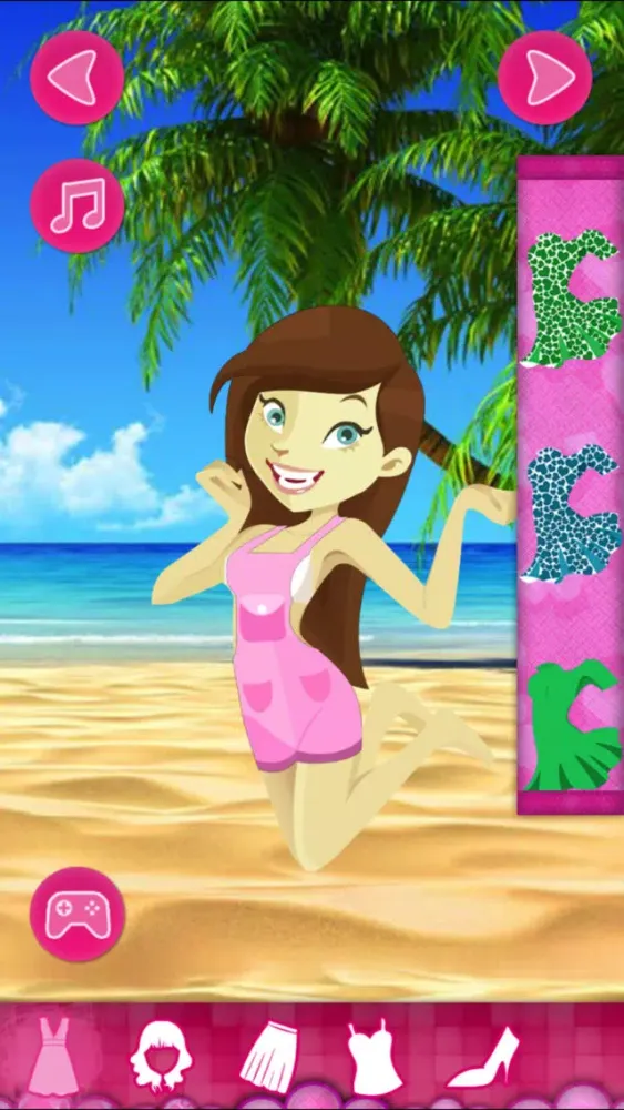 Ảnh chụp màn hình của Summer Girl Fashionable for the Beach