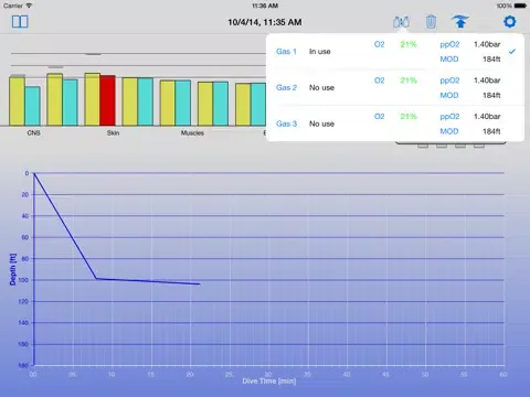 Capturas de pantalla de DiveSimulator iPad 