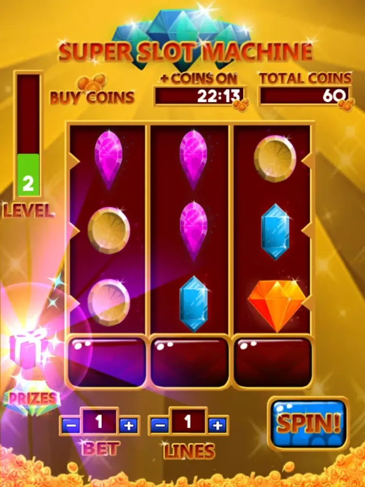 Ultra Super Slots Machine. Feel the magic of Las Vegas on your smartphone. iPad  Ekran Görüntüleri