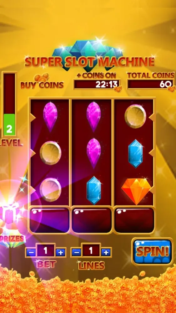 Ultra Super Slots Machine. Feel the magic of Las Vegas on your smartphone. Ekran Görüntüleri