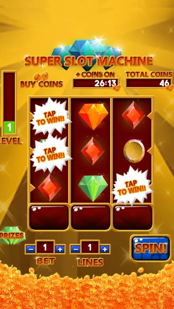 Ultra Super Slots Machine. Feel the magic of Las Vegas on your smartphone. Ekran Görüntüleri