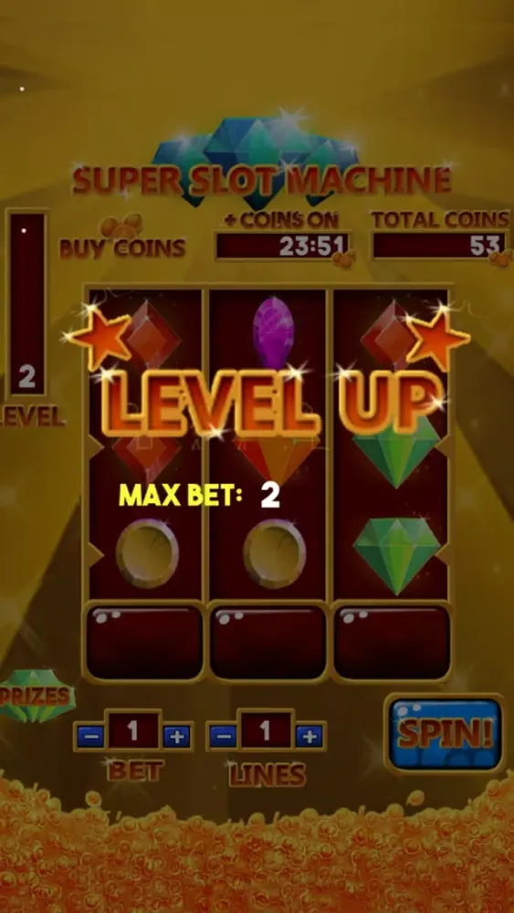 Ultra Super Slots Machine. Feel the magic of Las Vegas on your smartphone. Ekran Görüntüleri