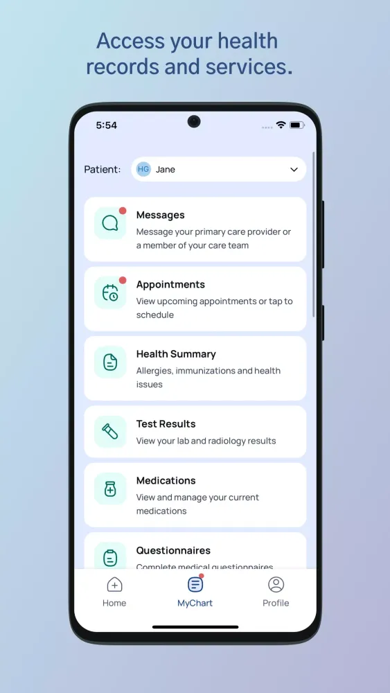 Froedtert & MCW Screenshots