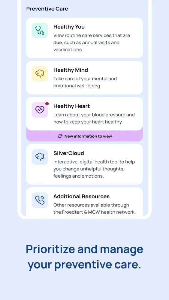 Froedtert & MCW Screenshots