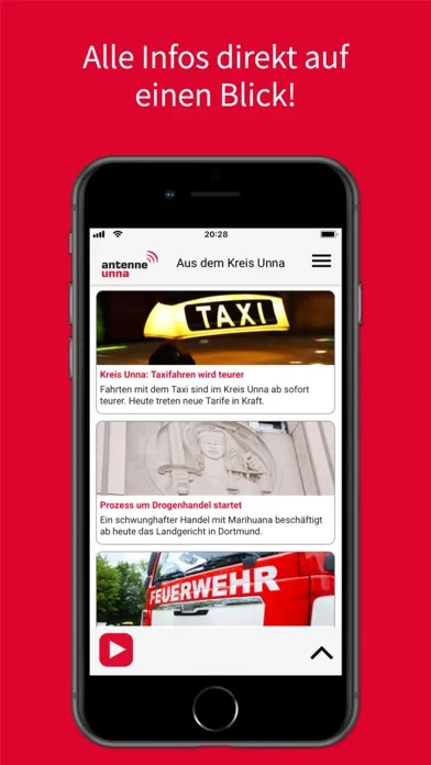 Zrzuty ekranu Antenne Unna