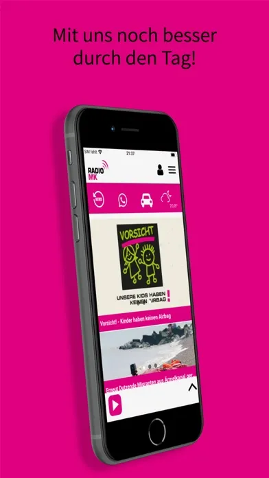 Screenshot di Radio MK